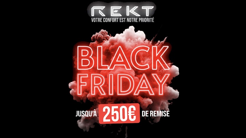 Black Friday 2024 : REKT propose des remises incroyables sur son mobilier gaming premium