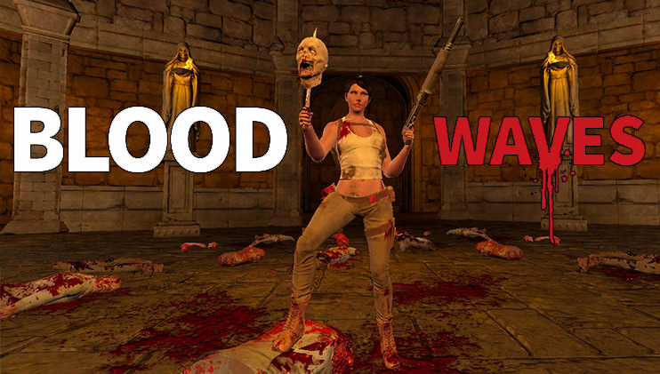 Test de Blood Waves : un tower defense oÃ¹ Lara Croft rencontre Evil Dead