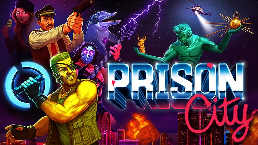 Test de Prison City. Un jeu vidÃ©o old-school avec une touche moderne