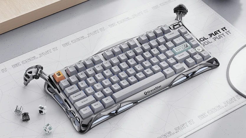 Test GravaStar Mercury K1 Pro : Un clavier mécanique qui vient du futur