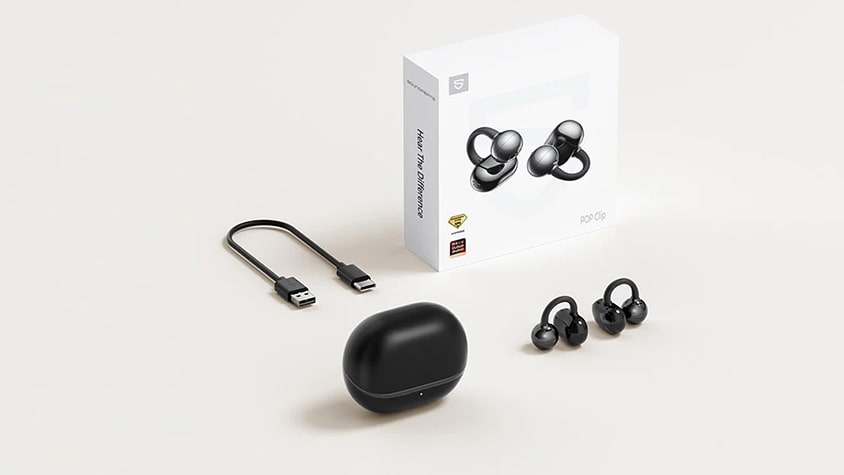 Test SoundPeats Pop Clips : des écouteurs sans fil confortables et innovants