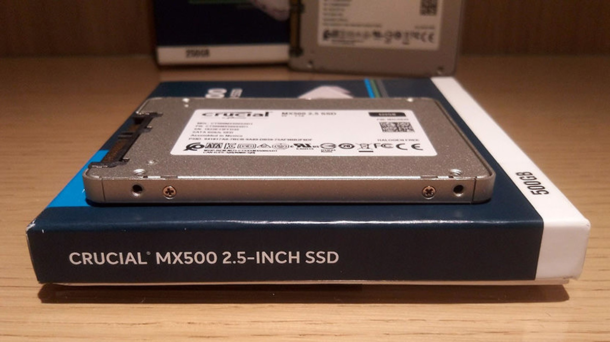 Examen du SSD Crucial MX500