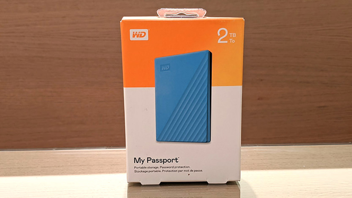 Disque dur externe Western Digital - My Passport - 1 To - USB 3.2