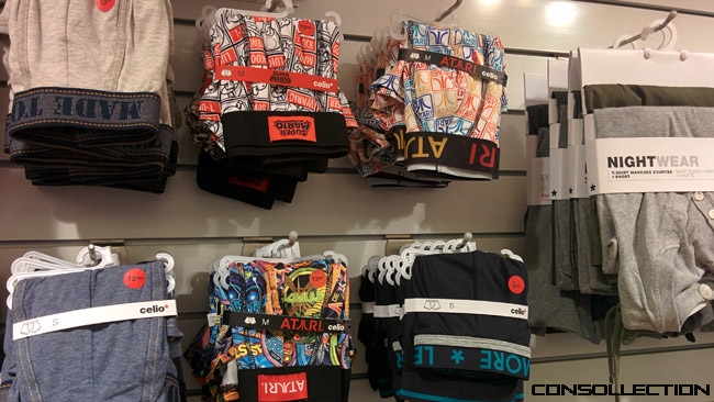 Celio Retrogaming : les vÃªtements en boutique