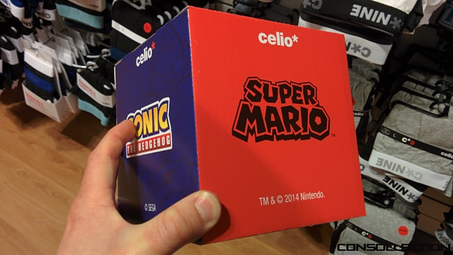 Celio Retrogaming : les vÃªtements en boutique