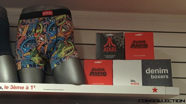 Celio Retrogaming : les vÃªtements en boutique