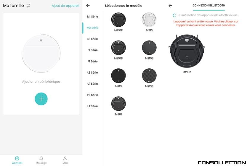 Test Robot aspirateur connecté Lefant M210P - Consollection