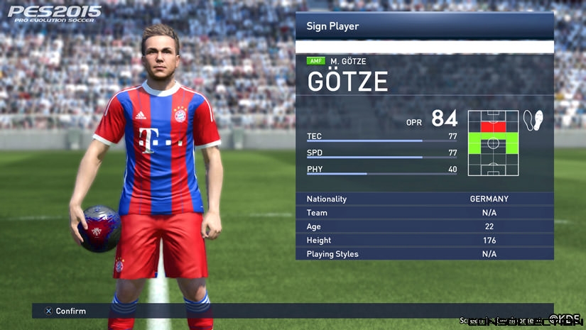 PES 2015 - Mario GÃ¶tze