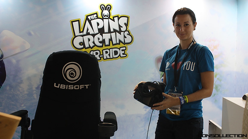 The Lapins CrÃ©tins VR-Ride : Stand Ubisoft