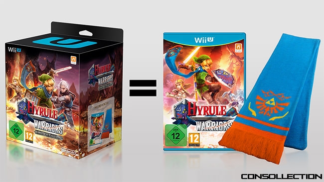 Zelda Hyrule Warriors collector version europÃ©enne